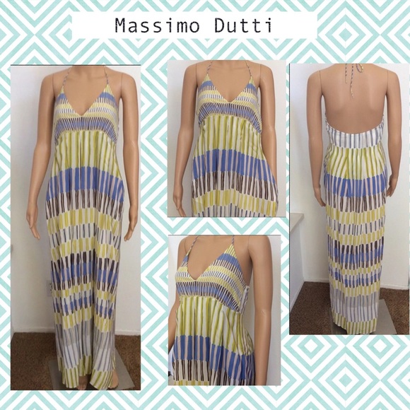 massimo dutti maxi dress